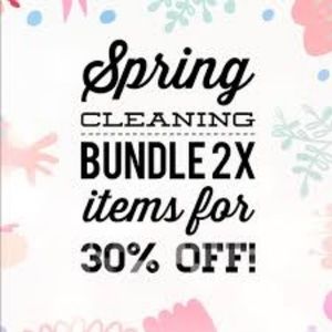 Bundle Deals !!! Spring Cleaning 30% Off